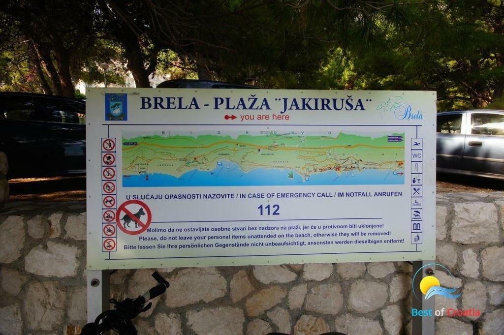 Apartmani Marija Jakir Brela Kültér fotó